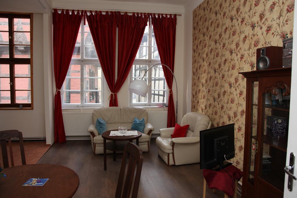 Ferienwohnung Hoellenblick クヴェードリンブルク 部屋 写真