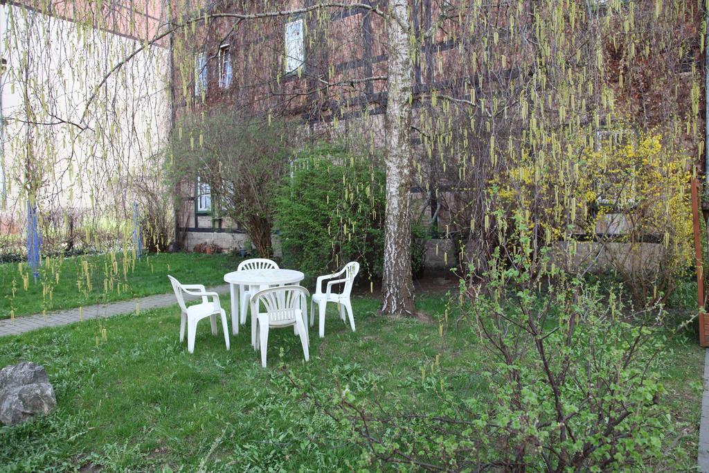 Ferienwohnung Hoellenblick クヴェードリンブルク エクステリア 写真